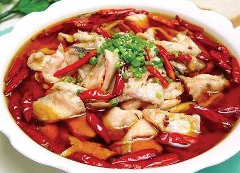 F18. Boiled Fish Fillet In Hot Pot 豆花鱼片锅